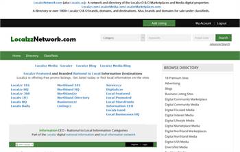 LocalzzNetwork.com (also Localzz.us) - A network and directory of the Localzz